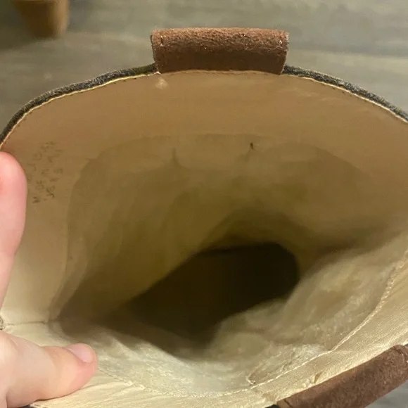 Brown Embroidered Western Boots - Picture 6 of 6